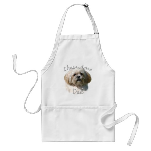 Lhasa Apso Pap 2 Standaard Schort (Voorkant)