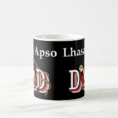 Lhasa Apso Papa Gifts Magische Mok (Center)