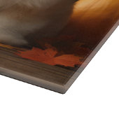 Lhasa Apso Puppy Herfst Verrukking Pompoen Snijplank (Hoek)