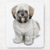 Lhasa apso Puppy mousemat Muismat (Voorkant)