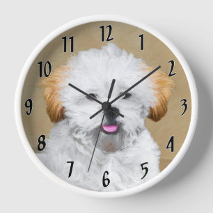 Lhasa Apso Puppyschilderij - Mooie Originele Honde