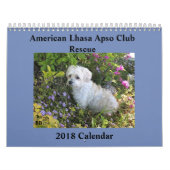 Lhasa Apso Rescue 2018 Calendar Kalender (Hoes)