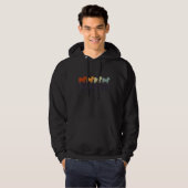 Lhasa Apso Retro Oude Moeder Vader Hond Vrouwen Hoodie (Voorkant volledig)