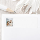 Lhasa Apso Return-adreslabel Etiket (Insitu)