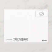 Lhasa Apso Rugged Little "Bark Lion Dog" Post Card Briefkaart (Achterkant)