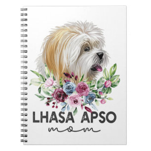 Lhasa Apso Shirt geschenken Hond Mam Notitieboek