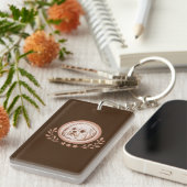 Lhasa Apso Sleutelhanger (Voorkant Rechts)