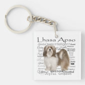 Lhasa Apso Sleutelhanger (Voorkant)