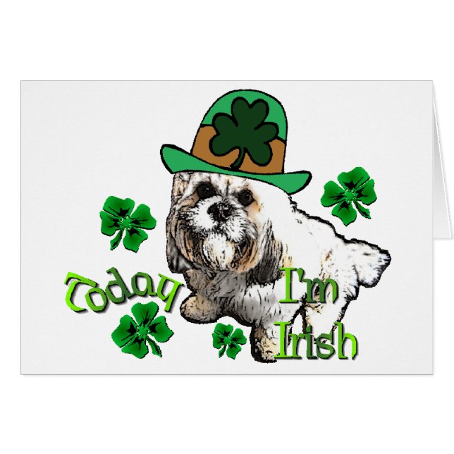 Lhasa Apso St Patricks (Voorkant Horizontaal)