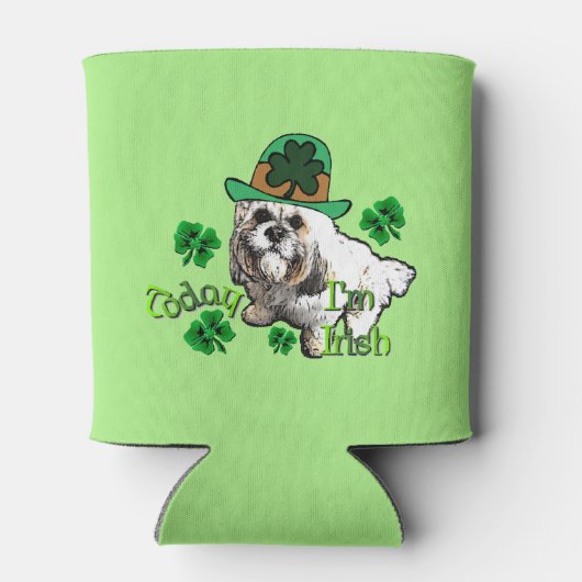 Lhasa Apso St Patricks Blikjeskoeler (Achterkant)