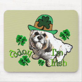 Lhasa Apso St. Patrick's Day Muismat