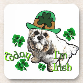 Lhasa Apso St Patricks Drankjes Onderzetter
