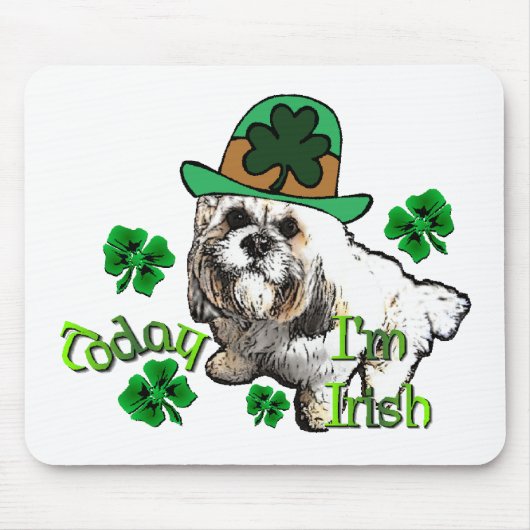 Lhasa Apso St Patricks Muismat (Voorkant)