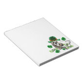 Lhasa Apso St Patricks Notitieblok (Schuin)