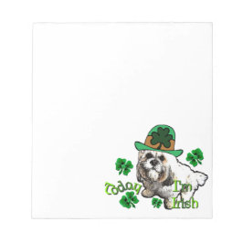 Lhasa Apso St Patricks Notitieblok