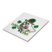 Lhasa Apso St Patricks Tegeltje (Zijkant)
