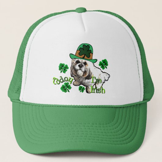 Lhasa Apso St Patricks Trucker Pet (Voorkant)