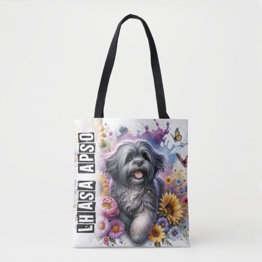 Lhasa Apso Tote Bag (Voorkant)