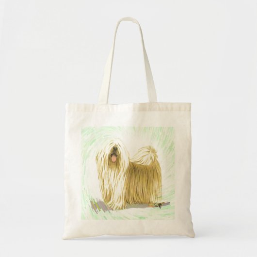 Lhasa Apso Tote Bag (Voorkant)