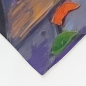 Lhasa Apso Trick-or-Treating In Halloween Kostuums Fleece Deken (Hoek)