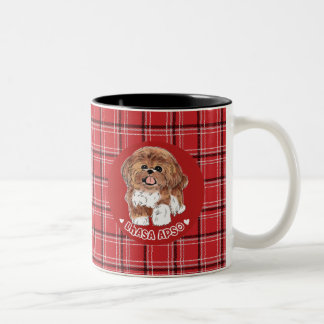Lhasa Apso Tweekleurige Koffiemok