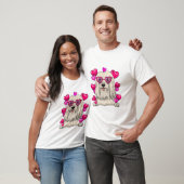 Lhasa Apso Valentijnsdag T-shirt (Unisex)