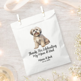 Lhasa Apso Volledige Kleur Huwelijk van huisdieren Bedankzakje