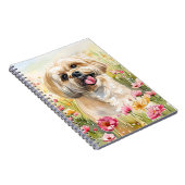 Lhasa Apso Watercolor Journal Notitieboek (Rechterzijde)