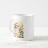 Lhasa Apso Waterverf Mok (Voorkant links)