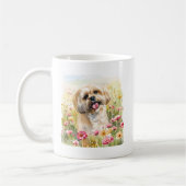 Lhasa Apso Waterverf Mok (Links)