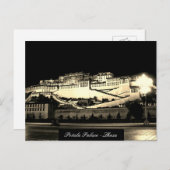 Lhasa at night - Potala Palace, Castle, Tibet Briefkaart (Voorkant / Achterkant)