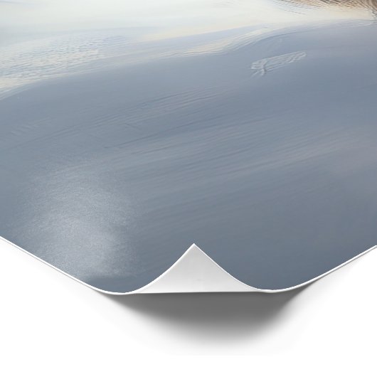 Lhasa heeft ook Kerstmis laten sneeuwen Perfect Poster (Hoek)