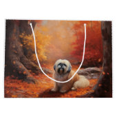 Lhasa Ook in de herfst laat Herfst inspireren Groot Cadeauzakje (Achterkant)