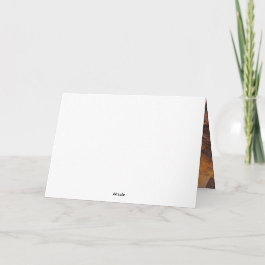 Lhasa Ook in de herfst laat Herfst inspireren Kaart (Achterkant)