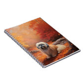 Lhasa Ook in de herfst laat Herfst inspireren Notitieboek (Rechterzijde)