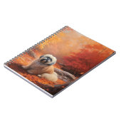 Lhasa Ook in de herfst laat Herfst inspireren Notitieboek (Linkerzijde)