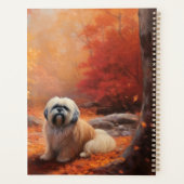 Lhasa Ook in de herfst laat Herfst inspireren Planner (Achterkant)