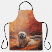 Lhasa Ook in de herfst laat Herfst inspireren Schort (Voorkant)