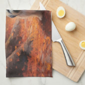 Lhasa Ook in de herfst laat Herfst inspireren Theedoek (Quarter Fold)