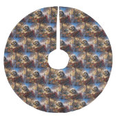 Lhasa Ook Kerstfeest Seizoen Kerstboom Rok (Voorkant)