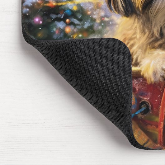 Lhasa Ook Kerstfeest Seizoen Muismat (Hoek)