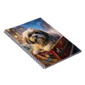 Lhasa Ook Kerstfeest Seizoen Notitieboek (Rechterzijde)