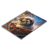 Lhasa Ook Kerstfeest Seizoen Notitieboek (Linkerzijde)