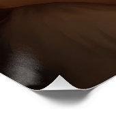 Lhasa ook met Kerstman feestelijke kerst Perfect Poster (Hoek)