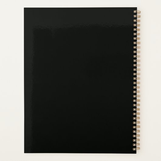 Lhasa ook met Kerstman feestelijke kerst Planner (Achterkant)