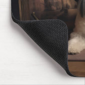 Lhasa ook pompoenen Halloween eng Muismat (Hoek)