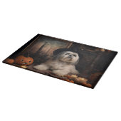 Lhasa ook pompoenen Halloween eng Snijplank (Hoek)