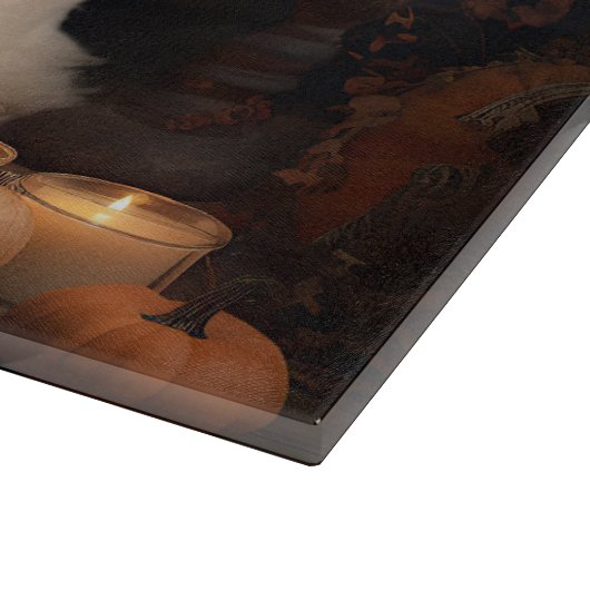 Lhasa ook pompoenen Halloween eng Snijplank (Hoek)