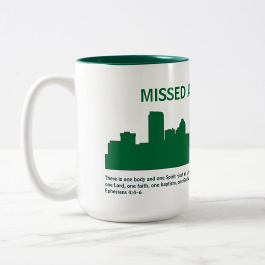 LHBC miste een latente Tweekleurige Koffiemok (Links)