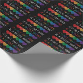 LHBT-hartretro een fatsoenlijk mens zijn, dat is h Cadeaupapier (Hoek)